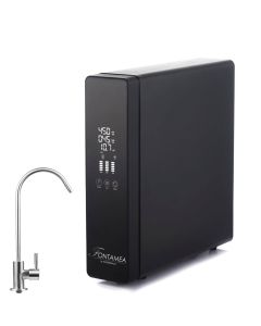 FONTAMEA Premium Osmoseanlage mit Designwasserhahn und Wasserwirbler