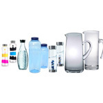 Wasserflaschen und Karaffen für Osmosewasser