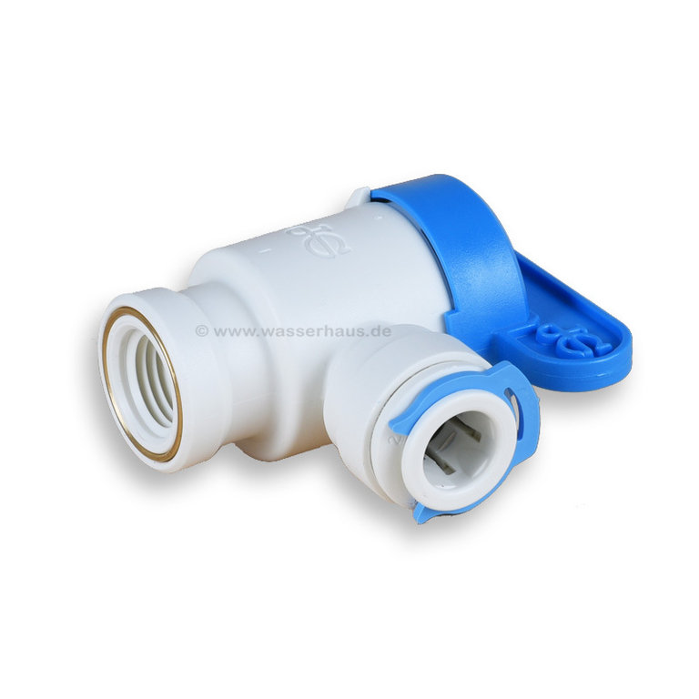 Wassertank Kugelhahn Für RO-Umkehrosmose Filtersystem ID 1/4 zoll bis 3/8 