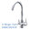 Faucet 3 in 1 VANCOUVER Stainless Steel, only as integral part of QuaRO