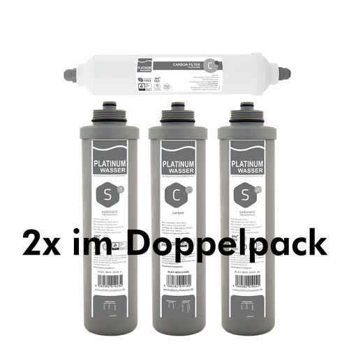 Doppelpack Filterset Platinumwasser NEO-5