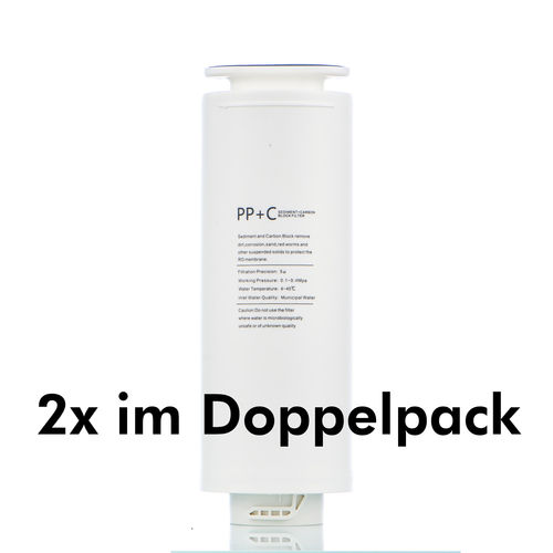 Double Replacement filter  EASY Flow  reverse osmosis