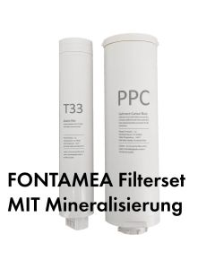 PPC Vorfilter und T33 Nachfilter für die FONTAMEA Osmoseanlage