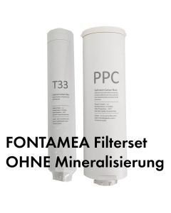 Kombi-Vorfilter und Nachfilter für Fontamea Osmoseanlage Sediment / Aktivkohle