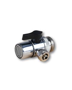 Umschaltperlator für Wasserfilter 3/8 Zoll für M22 Gewinde