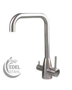 GRANBY 3-Wege-Armatur in INOX Edelstahl