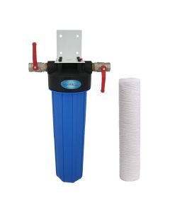 Hauswasserfilter Single Big Blue-Sediment Vorfilter - stufiges Filtersystem mit 20-Zoll Kartusche-Sedimentfilter 20µ