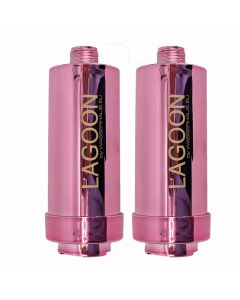 Doppelpack Duschfilter LAGOON Pink