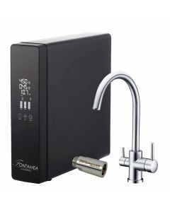 FONTAMEA Premium Osmoseanlage mit 3-Wege-Armatur und Wasserwirbler