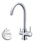 Vancouver 3-Wege-Armatur für Osmosewasser und Leitungswaser warm/kalt