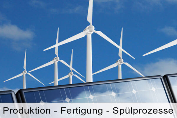 Solarzellen benötigen sauberes Wasser zur Reinhaltung