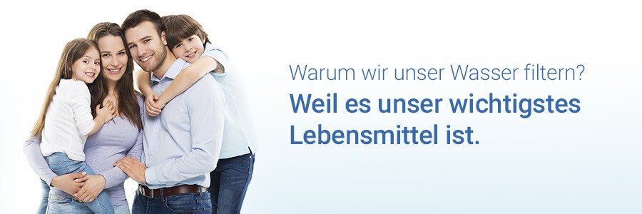 Warum Trinkwasser filtern? Trinkwasser: unser wichtigstes Lebensmittel