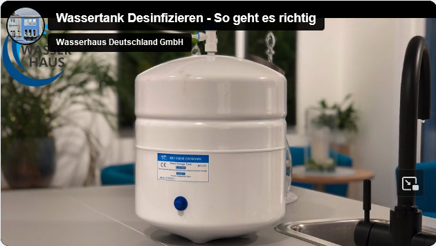 VIDEO: Anleitung zur Desinfektion des Vorratstanks VIDEO: Anleitung zur Desinfektion des Vorratstanks