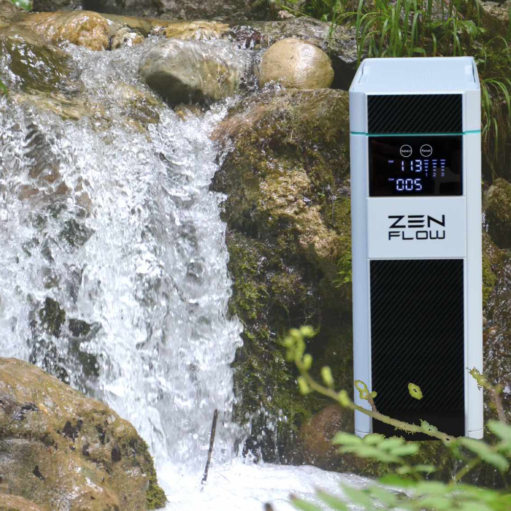 ZEN FLOW liefert frischen Quell-Wasser-Geschmack nach Ihren Vorlieben mit oder ohne Mineralisierung