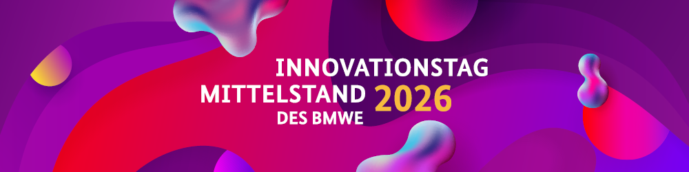 Banner zum Innovationstag Mittelstand 2026 des BMWE