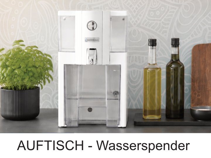 Auftisch-Wasserspender mit Umkehrosmose Auftisch-Wasserspender Umkehrosmoseanlage zur einfachen Produktion von Reinstwasser