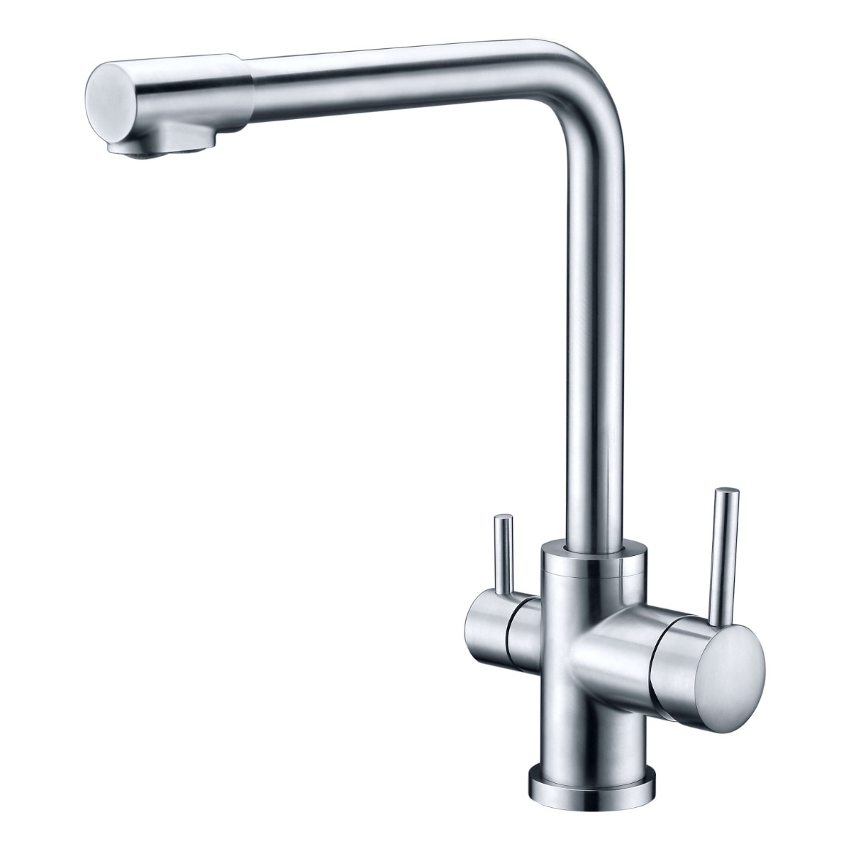 Beispiel für eine 3-Wege-Armatur Calgary Edelstahl 3-Wege-Armatur für Osmoseanlagen