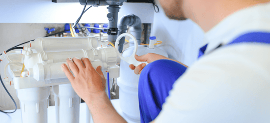 Einbauservice für Wasserfilter und Ersatzfilter-Abo von Wasserhaus