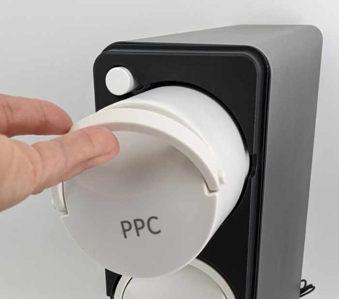 Filterwechsel auf Knopfdruck