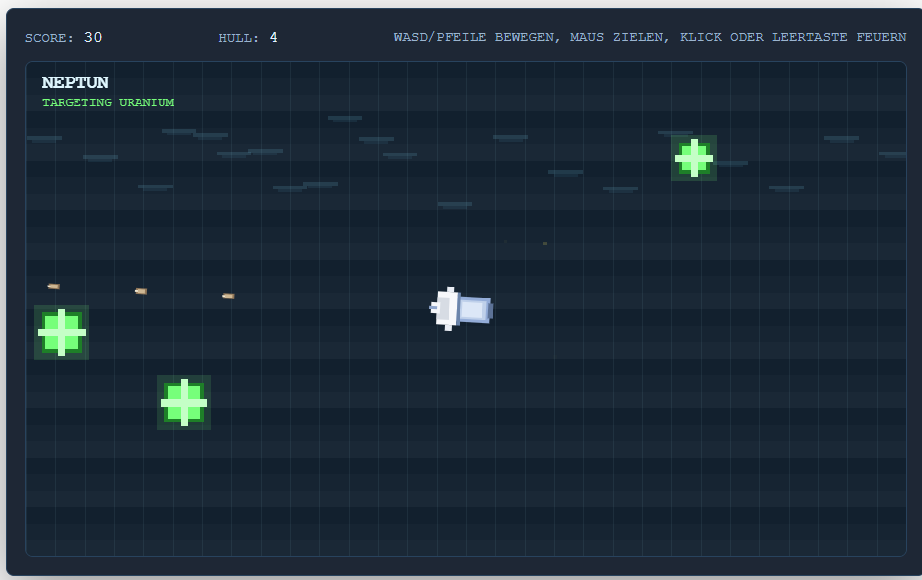 NEPTUN: Targeting Uranium - aktuell nur im Browser auf Desktop-PCs oder Laptops spielbar Neptun Targeting Uranium
