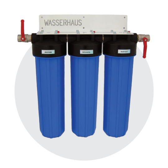 Eisenfilter - Nie wieder Rostflecken durch eisenhaltiges Brunnenwasser Wasserhaus-Hauswasseranlagen