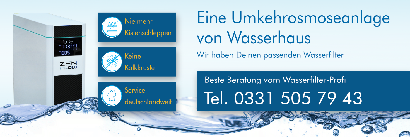 Umkehrosmoseanlage von Wasserhaus