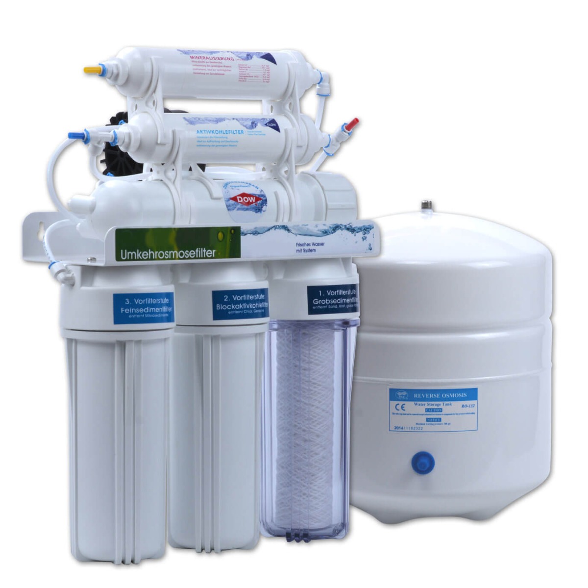 QuaRO PLUS/ RO6 mit Permeatpumpe QuaRO PLUS/ RO6 mit Permeatpumpe