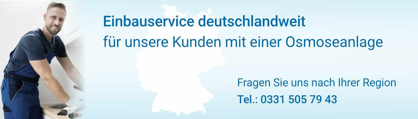 Wasserfilter Einbauservice in Berlin und Deutschland Wasserfilter Einbauservice