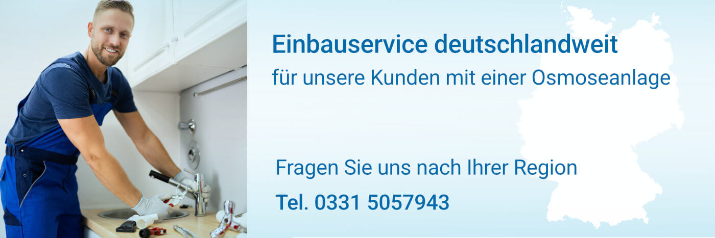 Wasserfilter Einbauservice