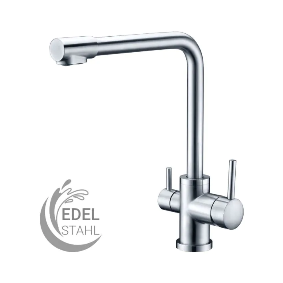 3-Wege-Armatur CALGARY Edelstahl, winklig 3-Wege-Armatur CALGARY Edelstahl, winklig