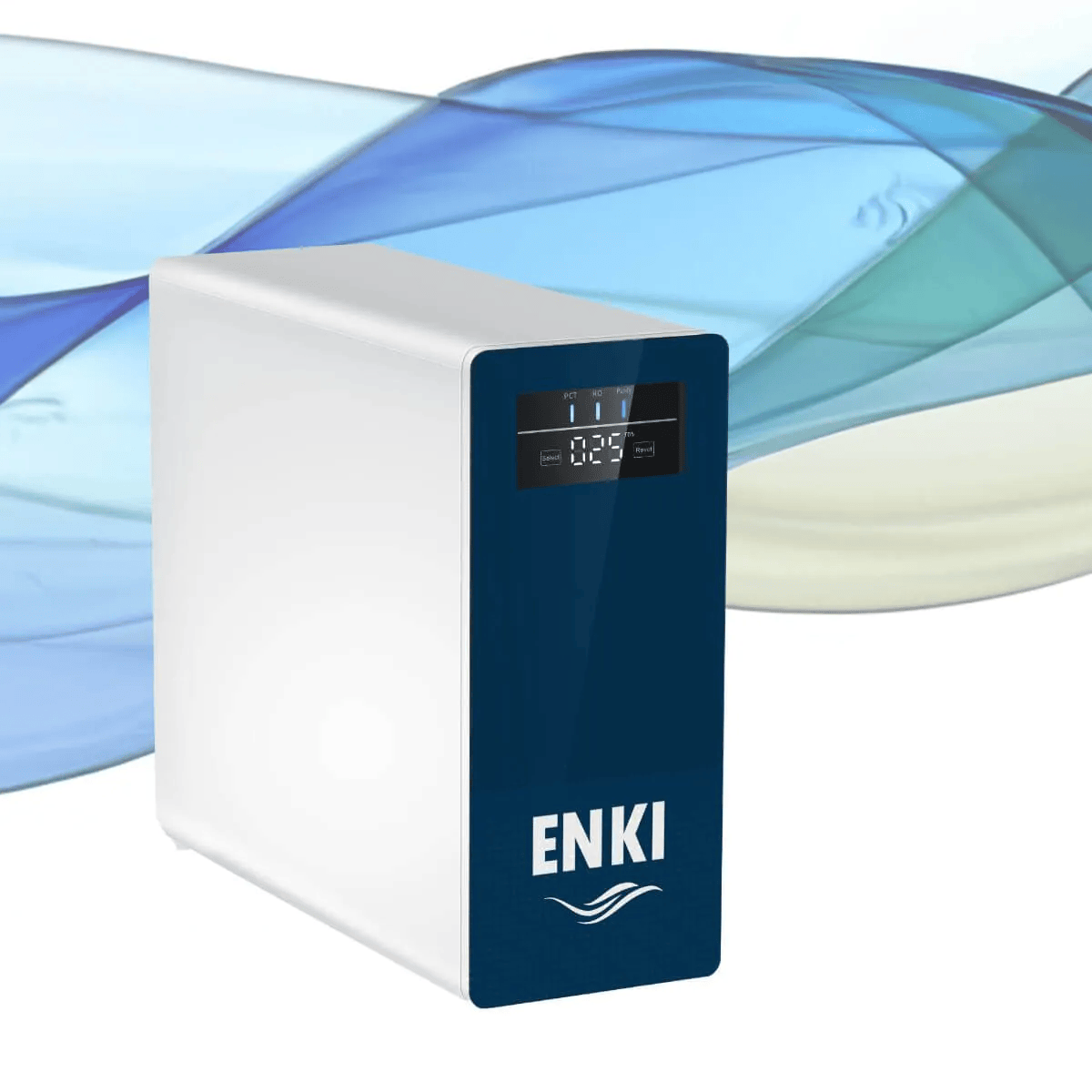 Dank der ENKI Direct-Flow-Osmoseanlage genießen Sie gefiltertes Wasser auf Knopfdruck