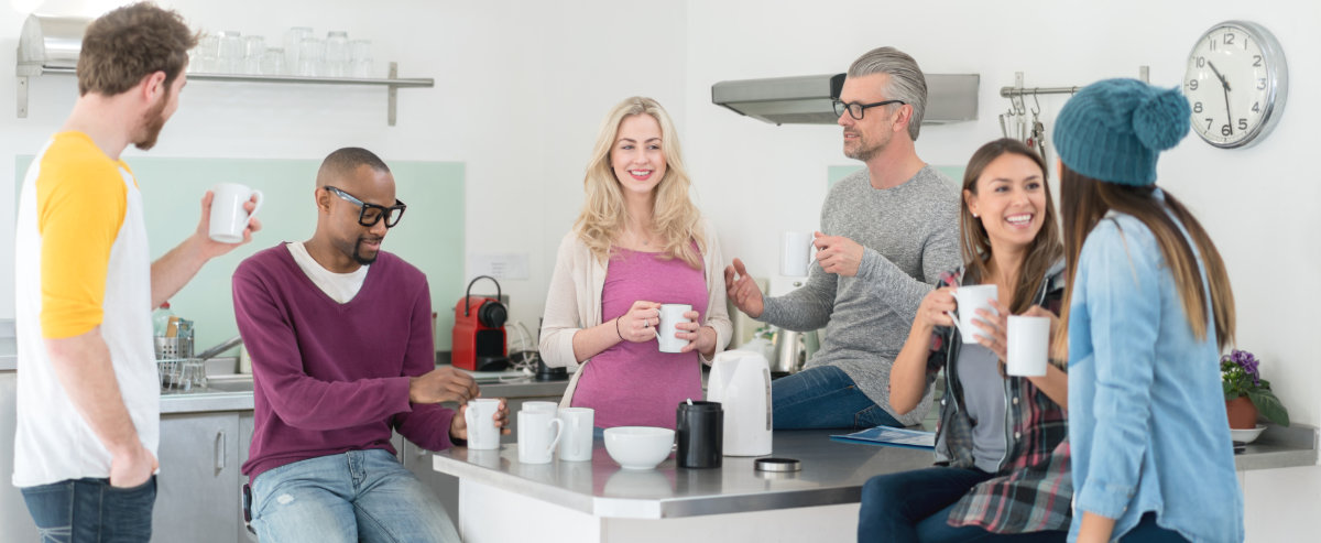 Für den Frische-Kick: Wasserfilter für Büro und Praxis Mitarbeiterküche - Kaffee und Tee mit gefiltertem Wassertrinken